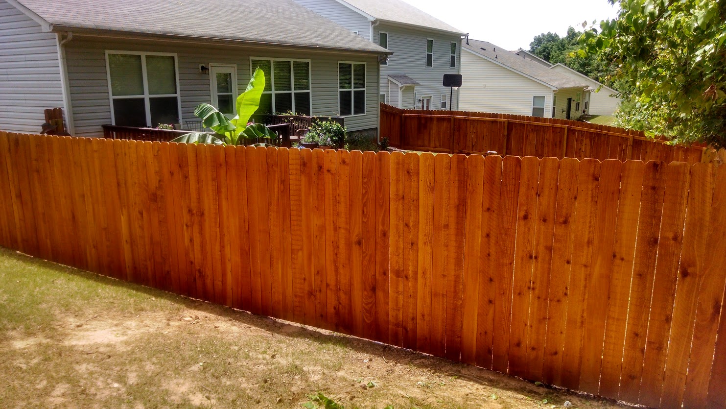 Stain-N-Seal Solution - Atlanta Fence treatment and repair company.