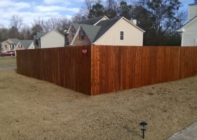 Stain-N-Seal Solution - Atlanta Fence treatment and repair company.