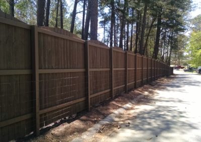 Stain-N-Seal Solution - Atlanta Fence treatment and repair company.